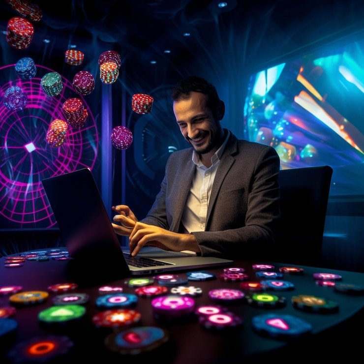 Live dealer VCT casino table with real-time video stream on mobile phone